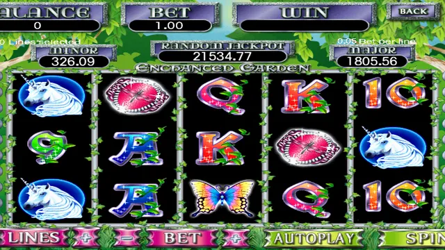 Skrin permainan Garden di 918Kiss BolehSpin