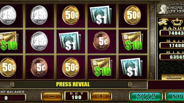 Skrin permainan Money Fever di 918Kiss BolehSpin