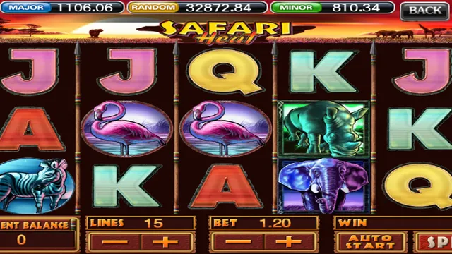 Safari game screen on 918Kiss at BolehSpin