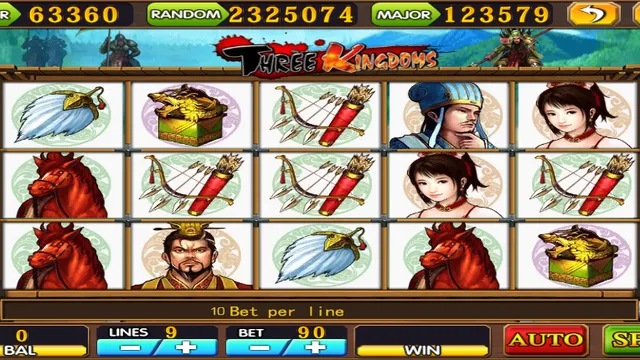 Skrin permainan Three King di 918Kiss BolehSpin