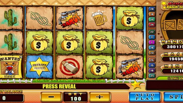 Skrin permainan Western Ranch Story di 918Kiss BolehSpin