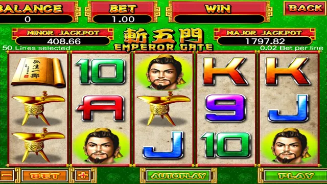 Zhan Wu Men game screen on 918Kiss at BolehSpin
