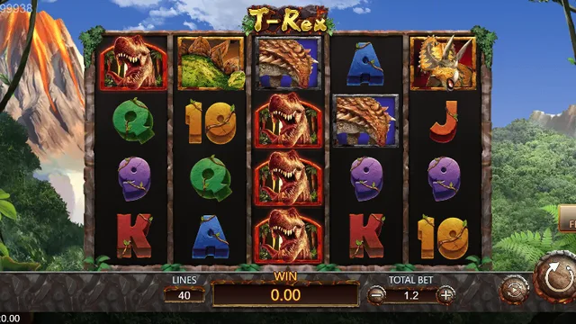 T-Rex game screen on DragoonSoft at BolehSpin
