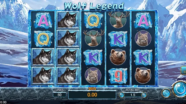 Wolf Legend game screen on DragoonSoft at BolehSpin