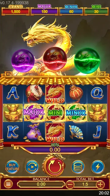 Zhen Long Ju Bao game screen on DragoonSoft at BolehSpin