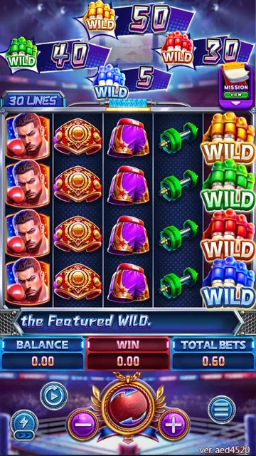 Skrin permainan Boxing Riches di FaChai BolehSpin