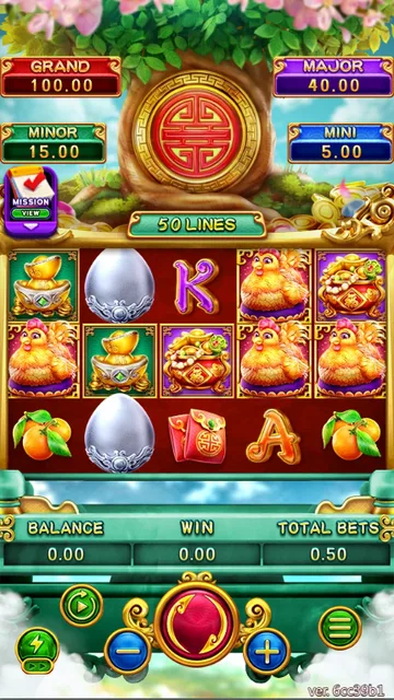 Skrin permainan Fortune Egg di FaChai BolehSpin
