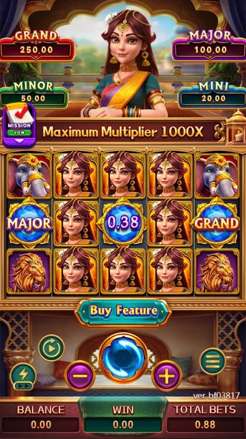 Skrin permainan Fortune Goddess di FaChai BolehSpin
