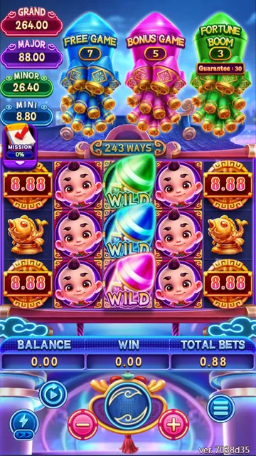 Fortune Money Boom game screen on FaChai at BolehSpin