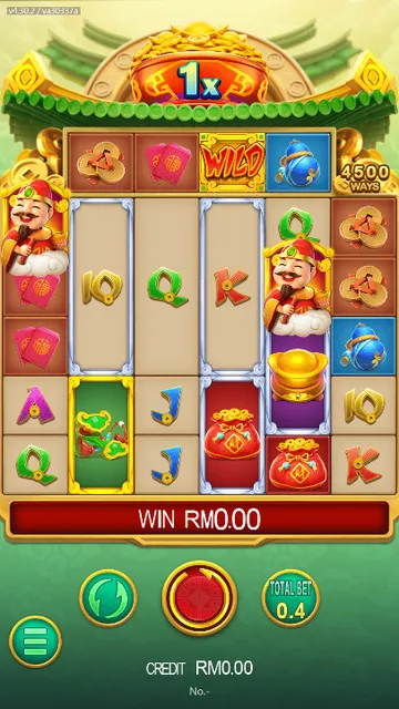 Cai Shen Coming game screen on JDB at BolehSpin