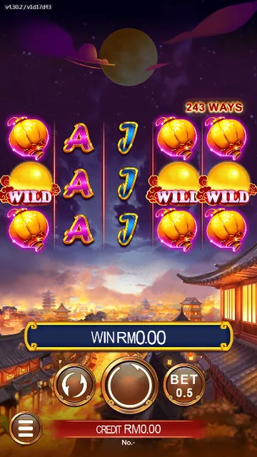 Skrin permainan Lantern Wealth di JDB BolehSpin