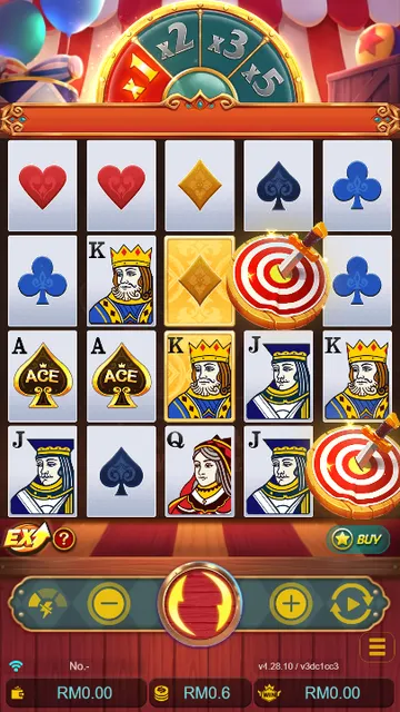 Skrin permainan Magic Ace WILD LOCK di JDB BolehSpin
