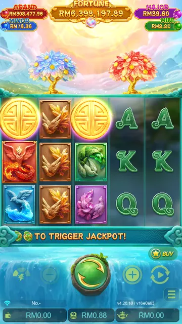 Skrin permainan Money Tree - Hyper Wild di JDB BolehSpin
