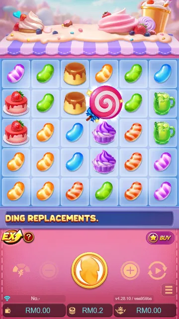 Skrin permainan Pop Pop Candy 1000 di JDB BolehSpin