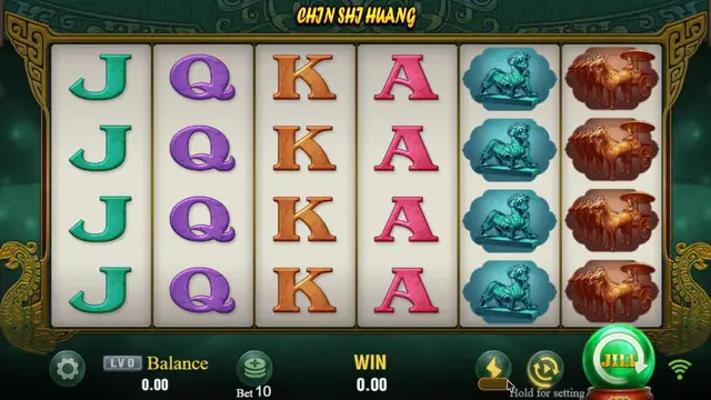 Chin Shi Huang game screen on JILI at BolehSpin