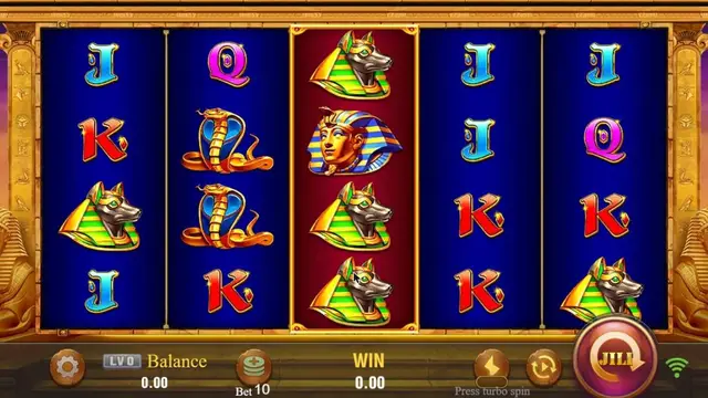 Skrin permainan Golden Queen di JILI BolehSpin