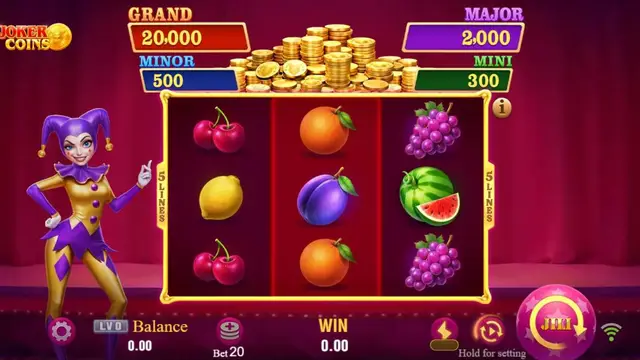 Joker Coins game screen on JILI at BolehSpin
