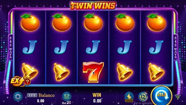BolehSpin JILI 里的 TWIN WINS 游戏画面