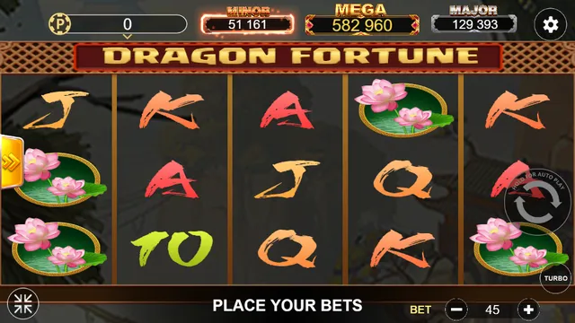 Skrin permainan Dragon Fortune di Lucky365 BolehSpin