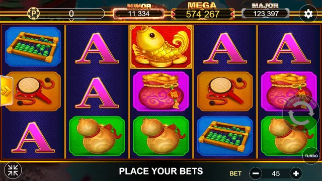 Skrin permainan Fortune Fuwa di Lucky365 BolehSpin