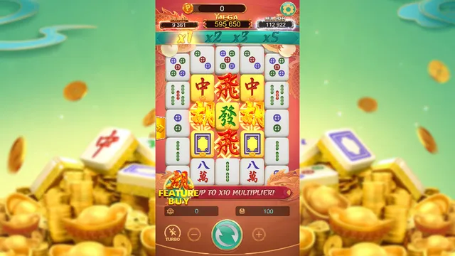 Skrin permainan Mahjong Ways 2 di Lucky365 BolehSpin