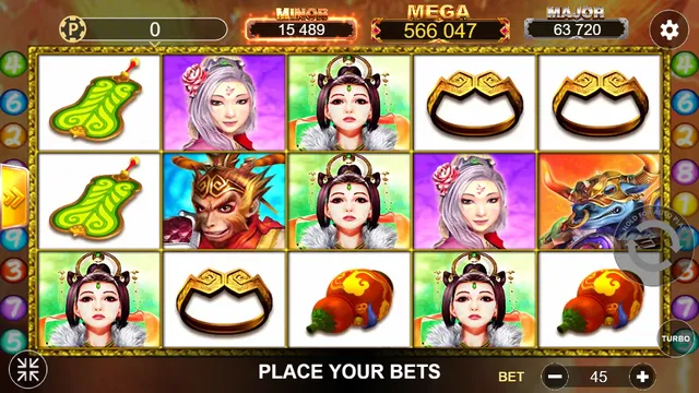 Skrin permainan Monkey King slot di Lucky365 BolehSpin