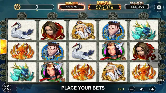 Skrin permainan Thunder God di Lucky365 BolehSpin