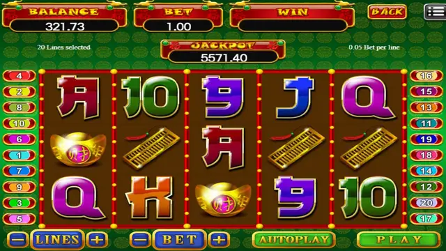 Skrin permainan 5 Fortune di Mega888 H5 BolehSpin