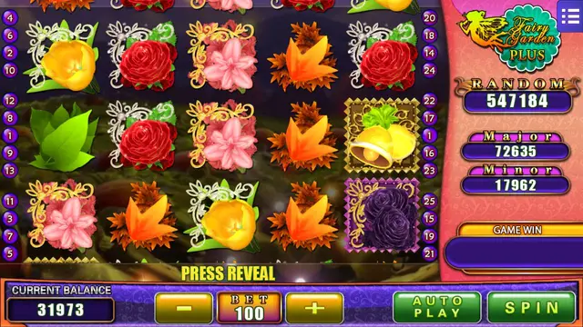 Fairy Garden Plus game screen on Mega888 H5 at BolehSpin