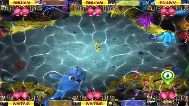 Fishing Starx 10000 game screen on Mega888 H5 at BolehSpin