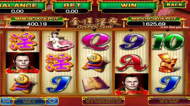 Golden Slut game screen on Mega888 H5 at BolehSpin