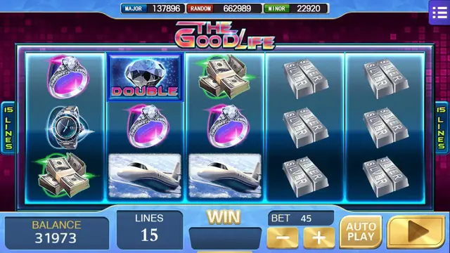 Skrin permainan Good Life di Mega888 H5 BolehSpin