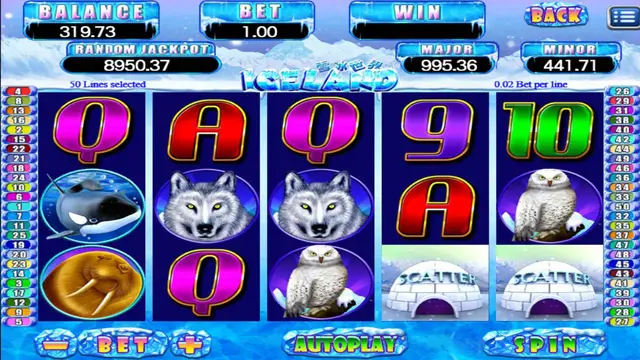 Skrin permainan Iceland di Mega888 H5 BolehSpin