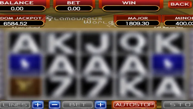 Lamourous World game screen on Mega888 H5 at BolehSpin