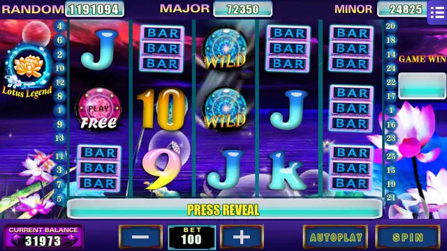 Lotus Legend game screen on Mega888 H5 at BolehSpin