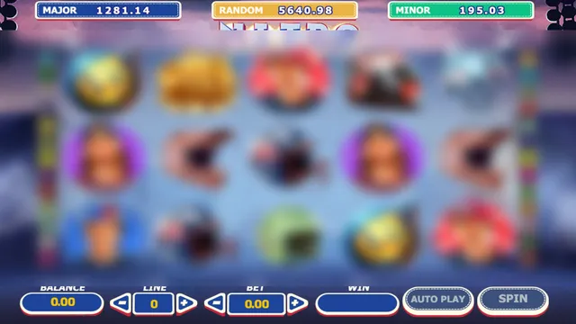 Skrin permainan Nitro di Mega888 H5 BolehSpin