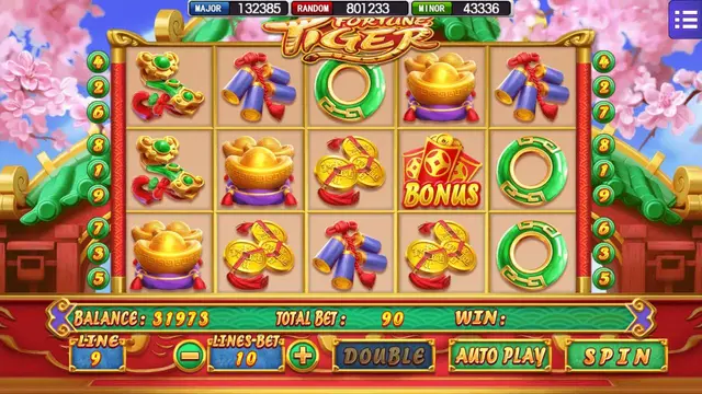 Skrin permainan Tiger Fortune di Mega888 H5 BolehSpin