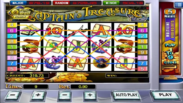 Skrin permainan Treasure Captains di Mega888 H5 BolehSpin