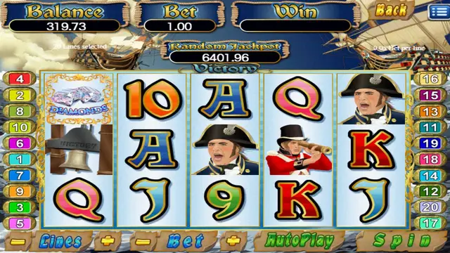 Skrin permainan Victory di Mega888 H5 BolehSpin
