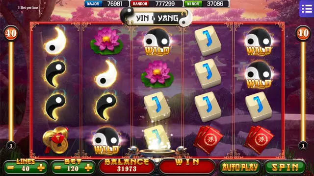 Skrin permainan Yin Yang di Mega888 H5 BolehSpin