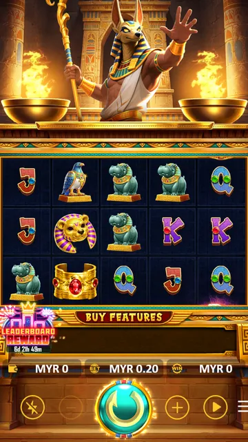 Skrin permainan Boy King's Treasure GOLD di Meta Gaming BolehSpin