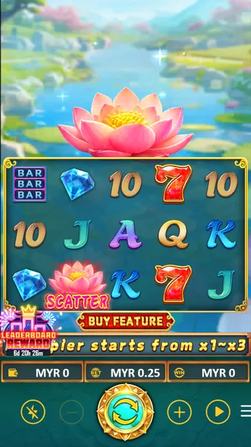 BolehSpin Meta Gaming 里的 Lotus Legend GOLD 游戏画面