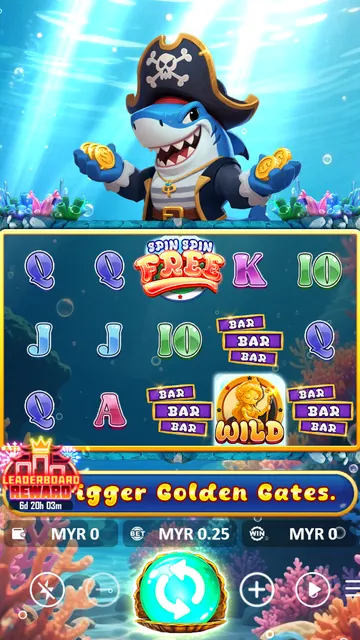 Sea World GOLD game screen on Meta Gaming at BolehSpin