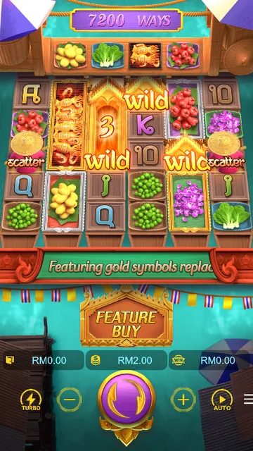 Skrin permainan Thai River Wonders di PG Soft BolehSpin