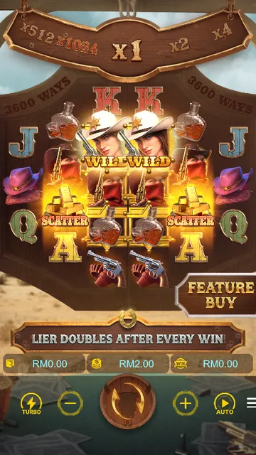 Wild Bounty Showdown game screen on PG Soft at BolehSpin