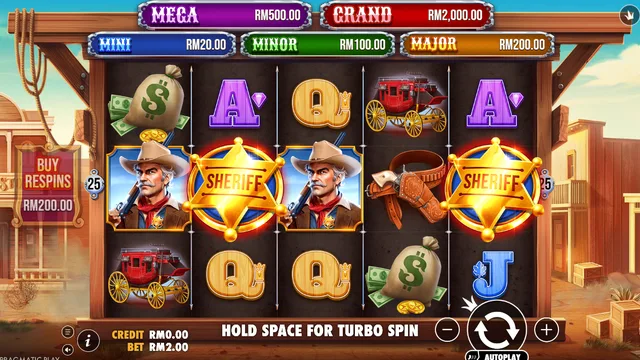 Skrin permainan Badge Blitz di Pragmatic Play BolehSpin