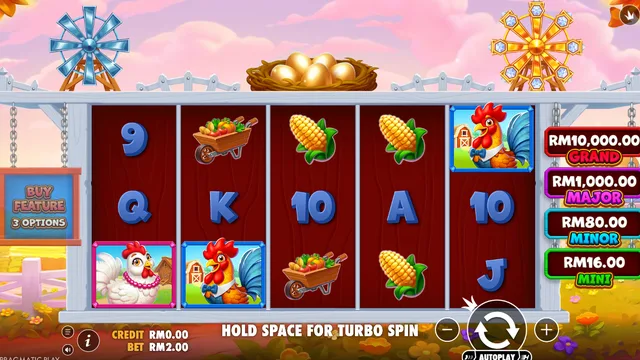 Skrin permainan Better Barn House Bonanza di Pragmatic Play BolehSpin