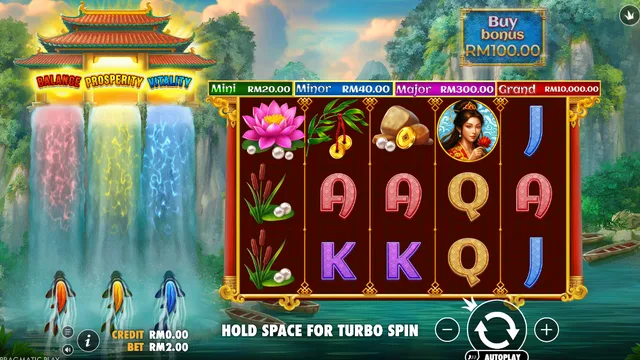 Skrin permainan Dragon's Gate - Bonus Choice di Pragmatic Play BolehSpin