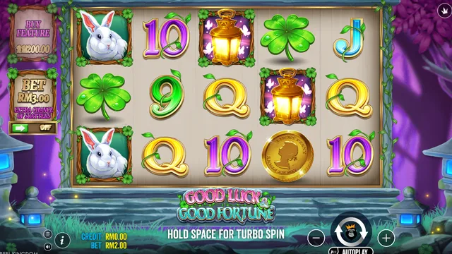 Skrin permainan Good Luck & Good Fortune di Pragmatic Play BolehSpin
