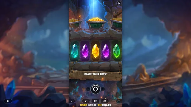Master Gems game screen on Pragmatic Play at BolehSpin
